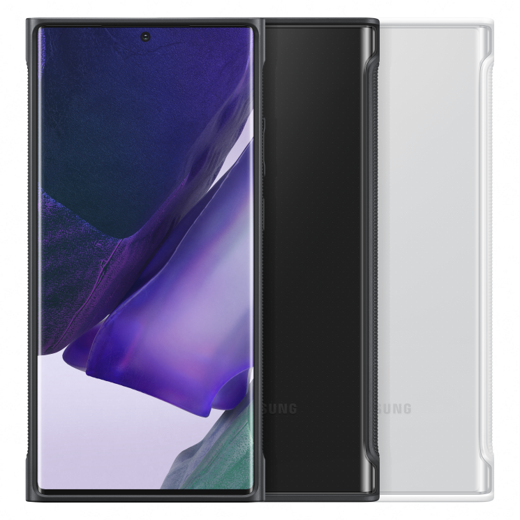 Защитный чехол Clear Protective Cover для Samsung Galaxy Note 20 Ultra (N985) EF-GN985CWEGRU - White: фото 6 из 6