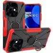 Защитный чехол Deexe Armor Bear для TECNO Spark Go 2023 (BF7) / Spark 10C - Red (313918R)