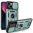 Защитный чехол Deexe Armor Shield для Apple iPhone 13 - Green (370811G)