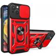 Защитный чехол Deexe Armor Shield для Apple iPhone 15 Plus - Red (329445R)