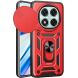 Защитный чехол Deexe Armor Shield для Xiaomi Redmi Note 14 Pro 5G / Poco X7 - Red (373164R). Фото 1 из 10