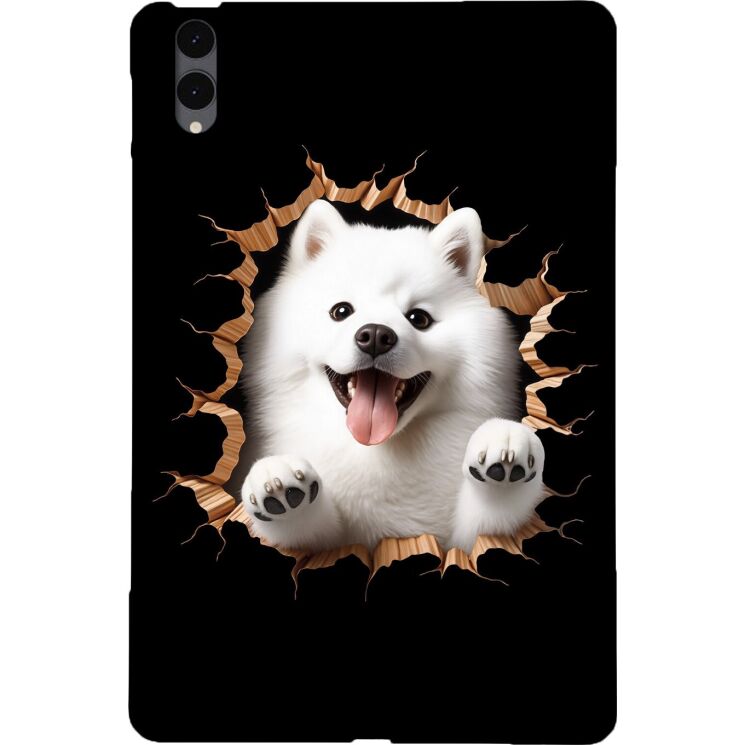 Защитный чехол Deexe Art Style для Samsung Galaxy Tab S12 Plus - Samoyed: фото 1 из 4