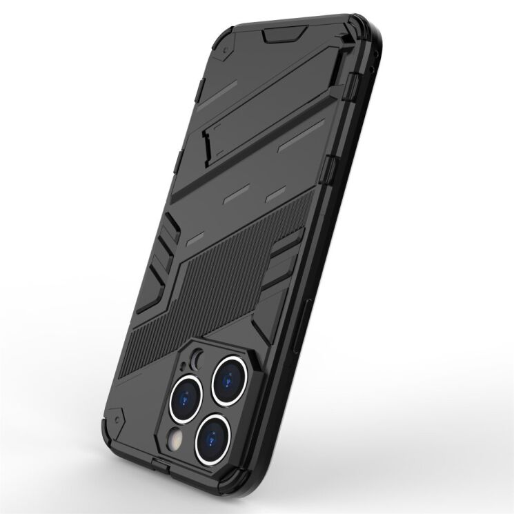 Защитный чехол Deexe Bibercas для Apple iPhone 15 Pro - Black: фото 3 из 7