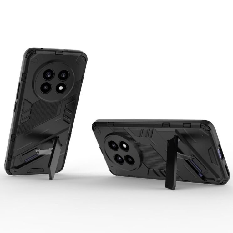Захисний чохол Deexe Bibercas для Realme 13 Pro / 13 Pro Plus - Black: фото 2 з 7