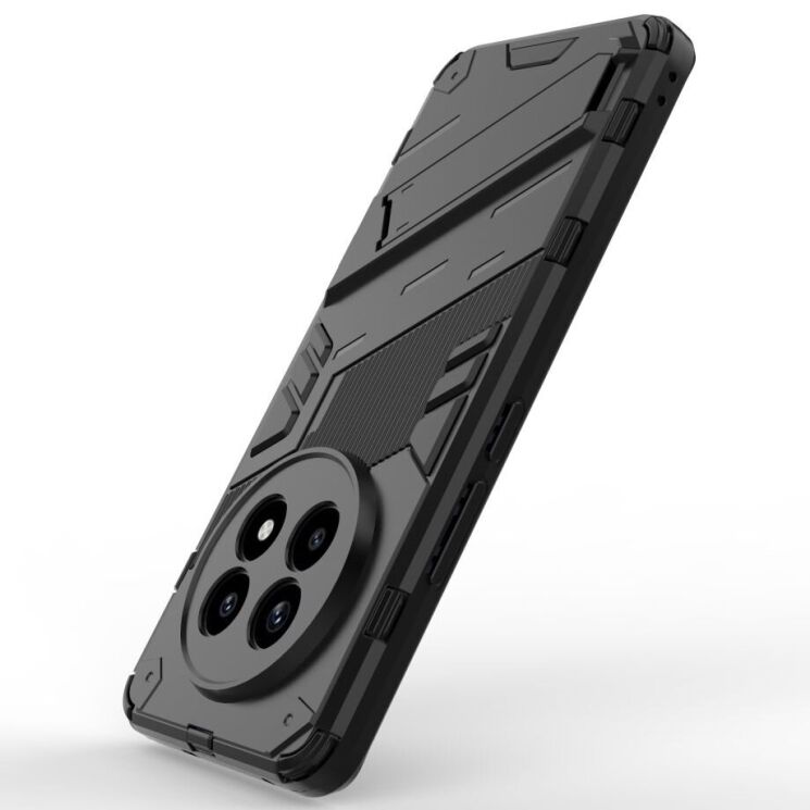 Захисний чохол Deexe Bibercas для Realme 13 Pro / 13 Pro Plus - Black: фото 3 з 7