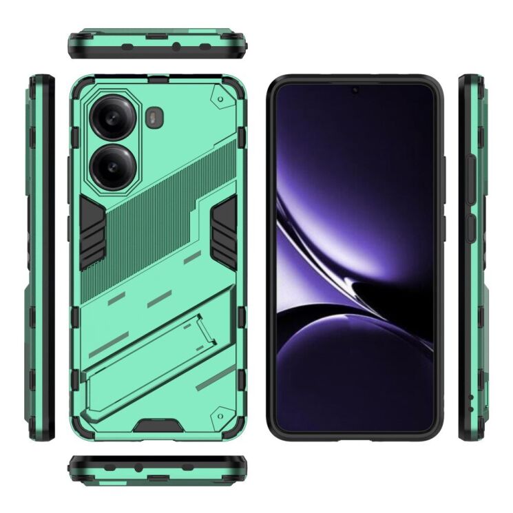 Защитный чехол Deexe Bibercas для Xiaomi Poco X7 Pro - Green: фото 6 из 6