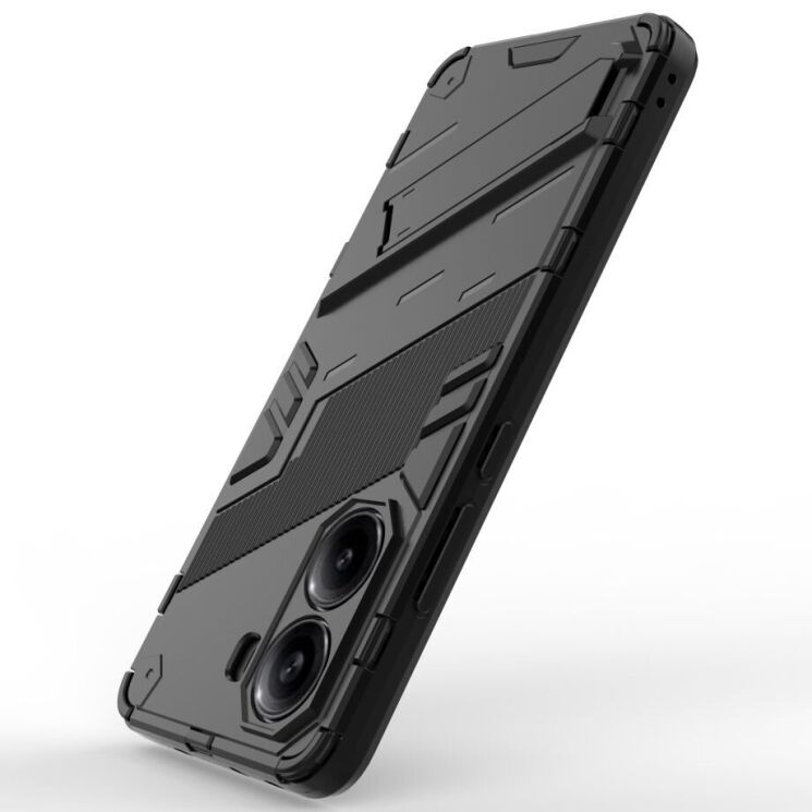 Захисний чохол Deexe Bibercas для Xiaomi Poco X7 Pro - Black: фото 3 з 6