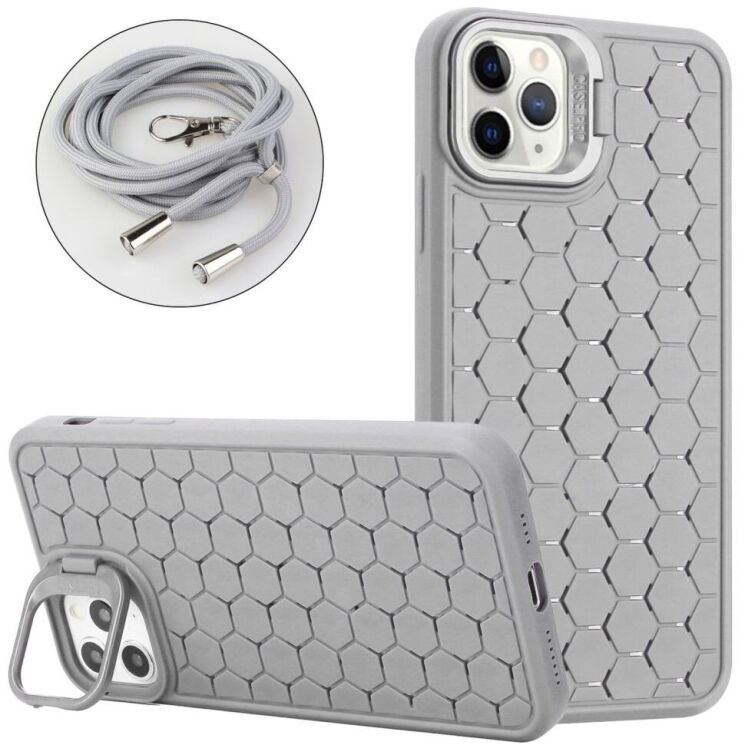 Защитный чехол Deexe CasePro with MagSafe для Apple iPhone 16 Pro - Grey: фото 1 из 5