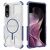 Защитный чехол Deexe Clear Bibercas для Samsung Galaxy S25 Edge (S937) - Blue: фото 1 из 7