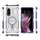 Захисний чохол Deexe Clear Bibercas для Samsung Galaxy S25 Edge (S937) - Blue (377571L). Фото 6 з 7