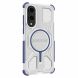 Захисний чохол Deexe Clear Bibercas для Samsung Galaxy S25 Edge (S937) - Blue (377571L). Фото 3 з 7