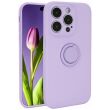 Защитный чехол Deexe Color Shell для Apple iPhone 15 Pro - Light Purple (329372LV)