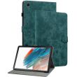 Защитный чехол Deexe Cute Tiger для Samsung Galaxy Tab A9 (X110/115) - Green (339341G)