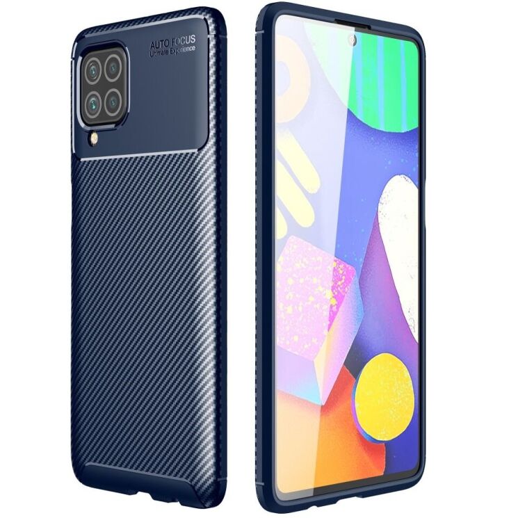 Захисний чохол Deexe Fusion для Samsung Galaxy M62 - Blue: фото 1 з 4