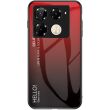 Защитный чехол Deexe Gradient Color для Infinix Note 40 Pro - Black / Red (352017BR)
