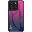 Захисний чохол Deexe Gradient Color для Motorola Edge 60 Pro - Rose (381730RO)