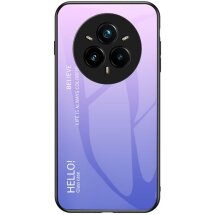 Защитный чехол Deexe Gradient Color для Realme 14 Pro Plus - Pink / Purple: фото 1 из 8