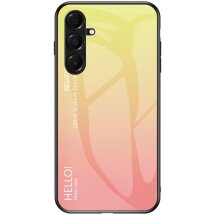 Захисний чохол Deexe Gradient Color для Samsung Galaxy A17 (A175) - Yellow: фото 1 з 8