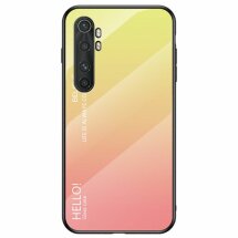 Захисний чохол Deexe Gradient Color для Xiaomi Mi Note 10 Lite - Yellow / Pink: фото 1 з 10