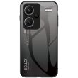 Защитный чехол Deexe Gradient Color для Xiaomi Redmi Note 13 Pro+ - Black / Grey (340523BH)