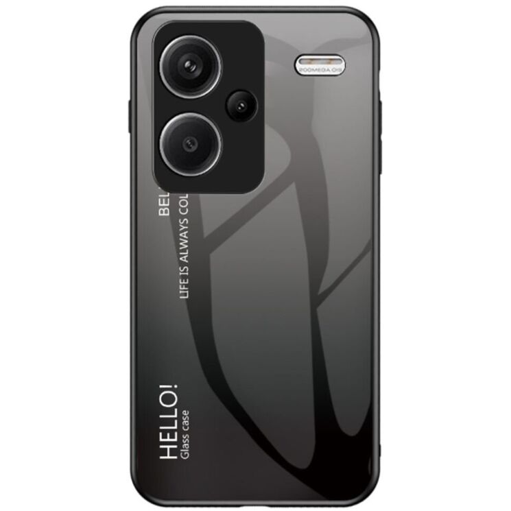 Защитный чехол Deexe Gradient Color для Xiaomi Redmi Note 13 Pro+ - Black / Grey: фото 1 из 7