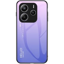 Защитный чехол Deexe Gradient Color для Xiaomi Redmi Note 14 5G - Pink / Purple: фото 1 из 10