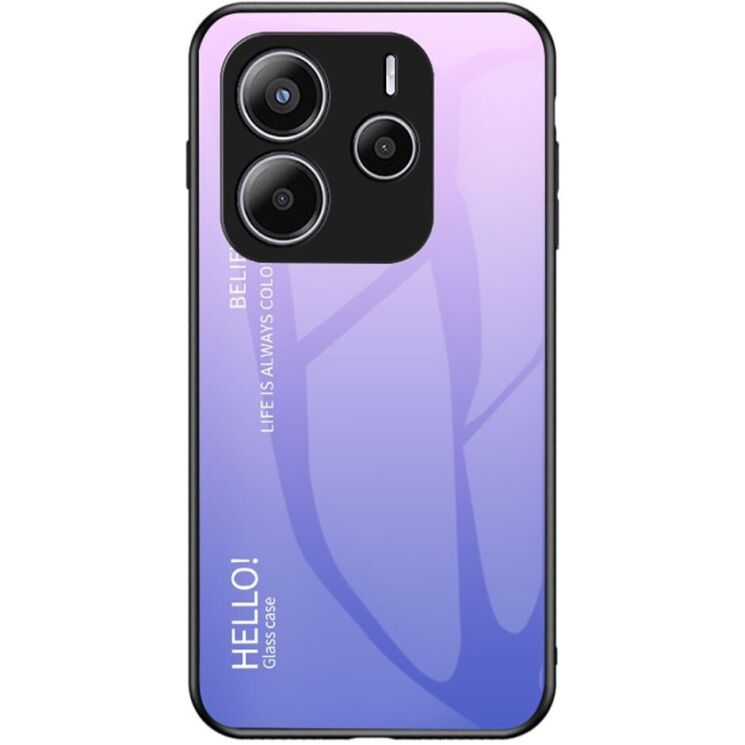 Защитный чехол Deexe Gradient Color для Xiaomi Redmi Note 14 5G - Pink / Purple: фото 1 из 10