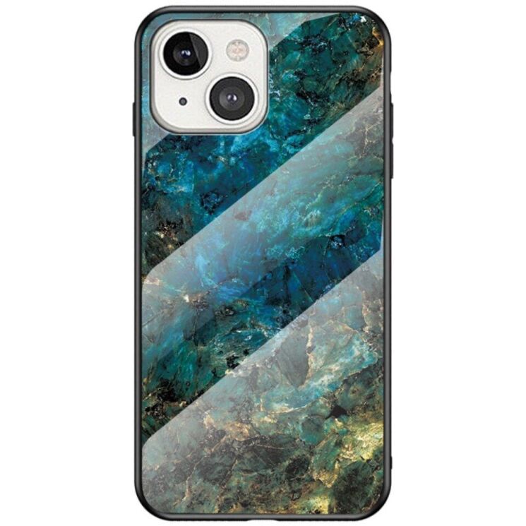 Захисний чохол Deexe Gradient Pattern для Apple iPhone 14 - Emerald: фото 1 з 10