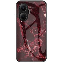 Защитный чехол Deexe Gradient Pattern для Xiaomi Poco F7 - Red: фото 1 из 10