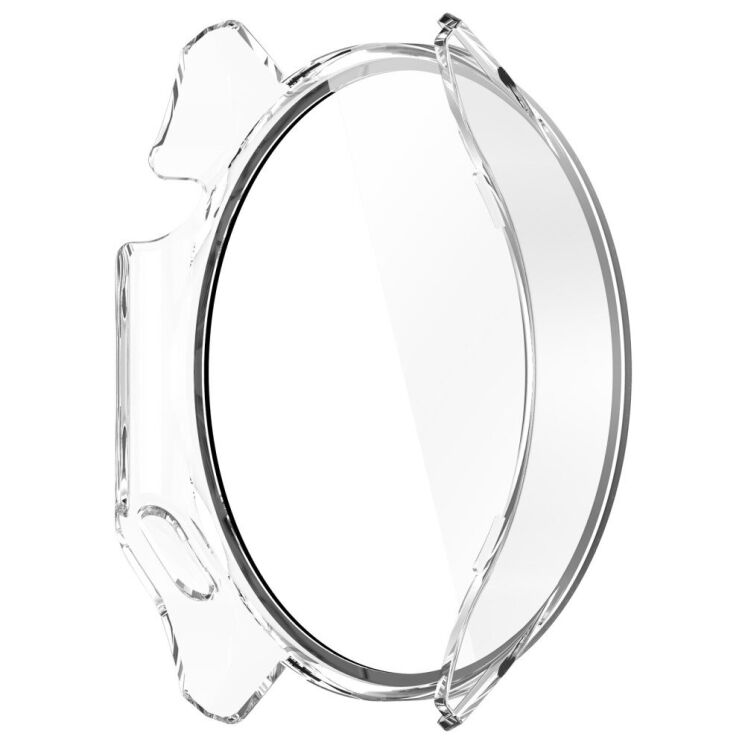 Защитный чехол Deexe Hard Frame для OPPO Watch X / OnePlus Watch 2 - Transparent White: фото 4 из 7