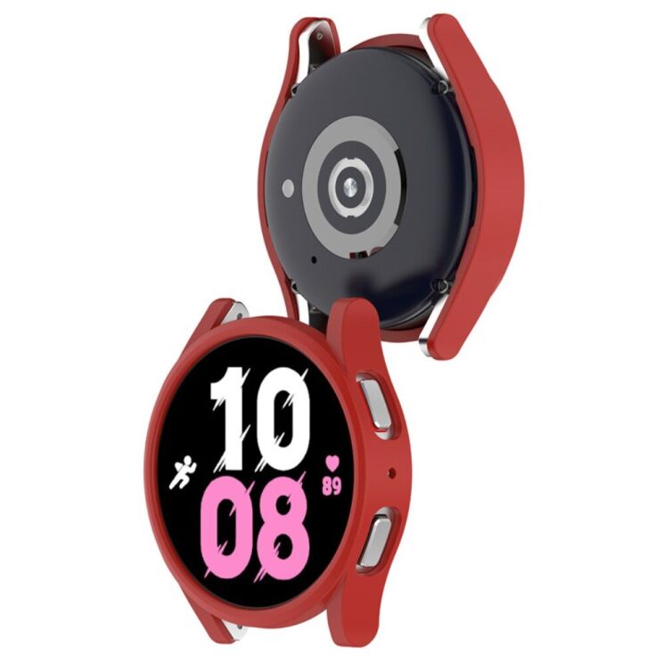 Захисний чохол Deexe Hard Frame для Samsung Galaxy Watch 4 / 5 (40mm) - Red: фото 3 з 7