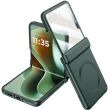 Защитный чехол Deexe Hinge Case MagSafe для Motorola Razr 60 Ultra - Green (380405G)