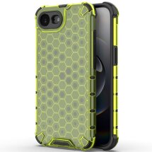 Защитный чехол Deexe Honeycomb Series для Apple iPhone 16e - Green: фото 1 из 7
