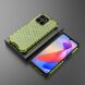 Защитный чехол Deexe Honeycomb Series для Honor X6a - Green (337822G). Фото 3 из 6