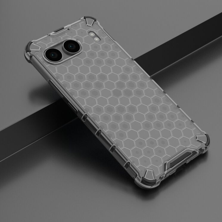 Захисний чохол Deexe Honeycomb Series для OnePlus Nord 4 - Black: фото 3 з 5