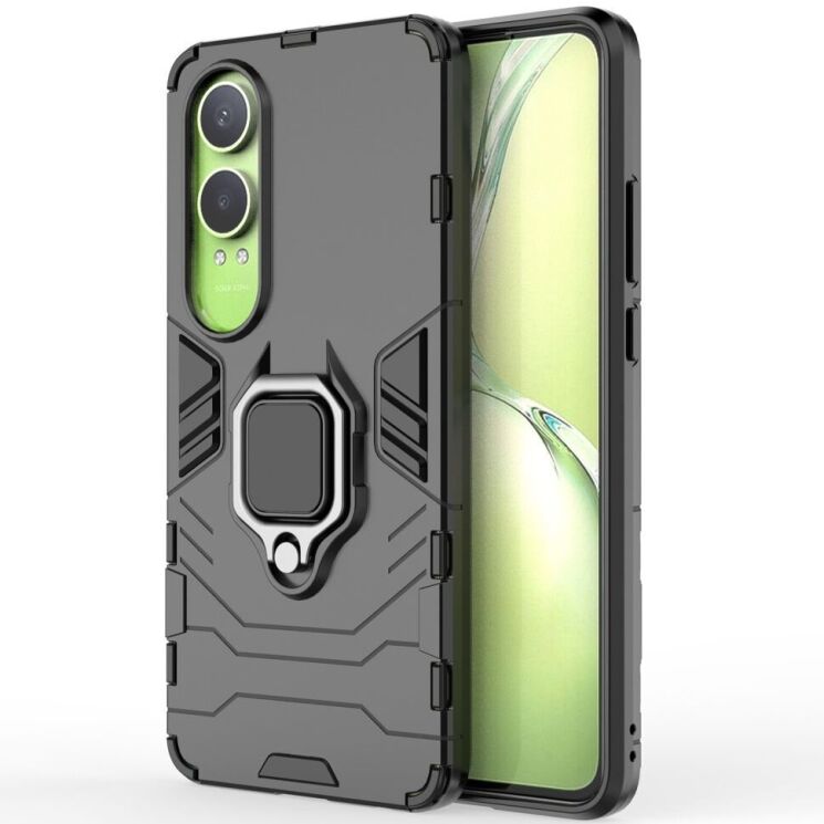 Защитный чехол Deexe Hybrid Case для OnePlus Nord CE 4 Lite - Black: фото 2 из 6
