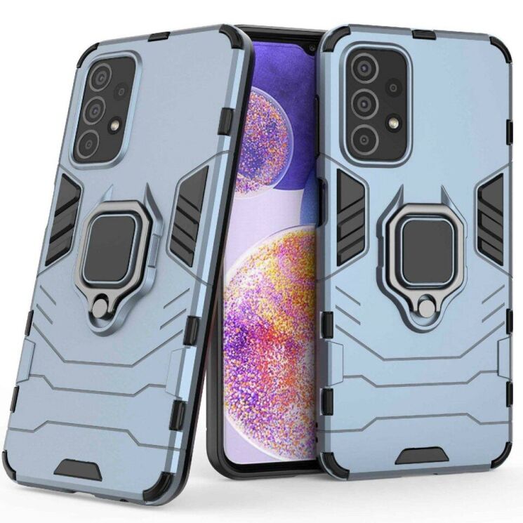 Защитный чехол Deexe Hybrid Case для Samsung Galaxy A23 (A235) - Blue: фото 1 из 10