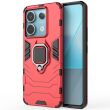 Защитный чехол Deexe Hybrid Case для Xiaomi Redmi Note 13 Pro 5G / Poco X6 - Red (341148R)
