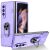Защитный чехол Deexe Hybrid Case (FF) для Samsung Galaxy Fold 4 - Purple: фото 1 из 10