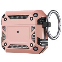 Защитный чехол Deexe Hybrid Cover для Apple AirPods 4 - Rose Gold: фото 1 из 8