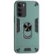 Защитный чехол Deexe Hybrid Shell для Realme C75 - Green (374328G). Фото 1 из 7