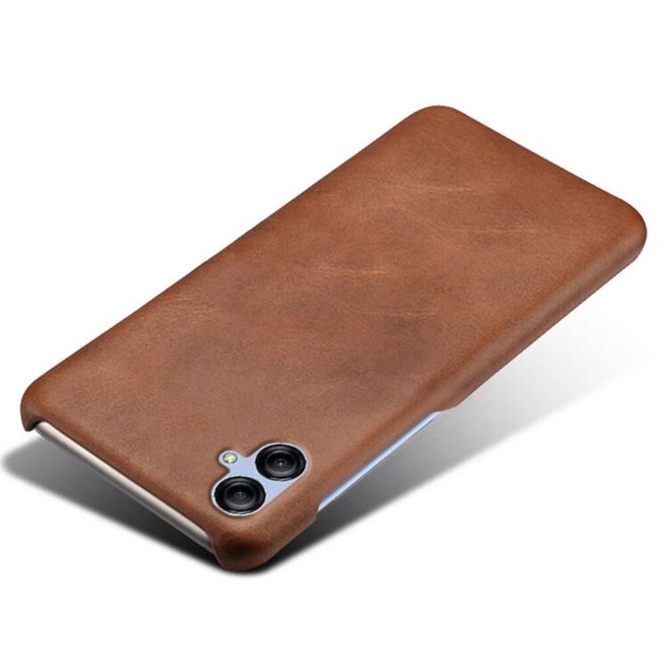 Защитный чехол Deexe Leather Back Cover для Samsung Galaxy A05 (A055) - Brown: фото 3 из 4