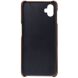 Защитный чехол Deexe Leather Back Cover для Samsung Galaxy A05 (A055) - Brown (340455Z). Фото 4 из 4