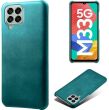 Захисний чохол Deexe Leather Back Cover для Samsung Galaxy M33 (M336) - Green (297835G)