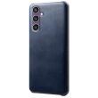 Захисний чохол Deexe Leather Back Cover для Samsung Galaxy S23 FE - Blue (334438L)
