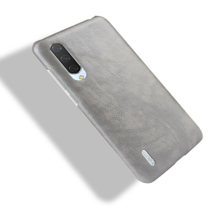 Захисний чохол Deexe Leather Back Cover для Xiaomi Mi CC9 / Mi 9 Lite - Grey: фото 3 з 5