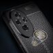 Захисний чохол Deexe Leather Cover для Honor 200 Pro - Black (362106B). Фото 3 з 7