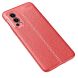 Защитный чехол Deexe Leather Cover для OnePlus Nord 2 - Red (350721R). Фото 2 из 5