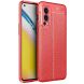 Защитный чехол Deexe Leather Cover для OnePlus Nord 2 - Red (350721R). Фото 1 из 5