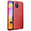 Защитный чехол Deexe Leather Cover для Samsung Galaxy A02s (A025) - Red (230100R)